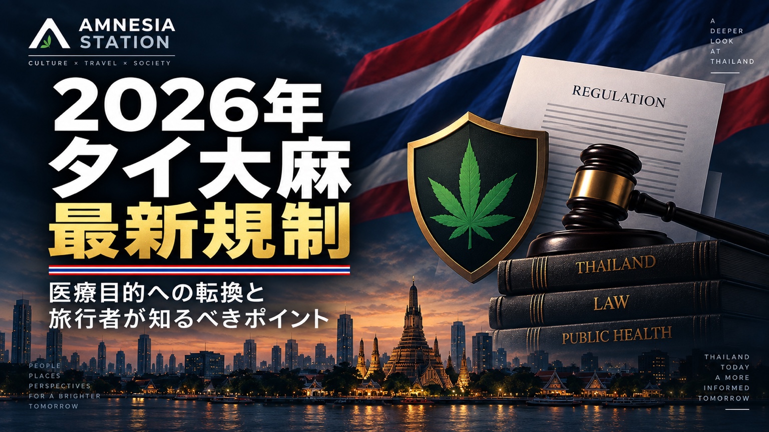 2026年タイ大麻規制の最新情報